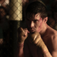 Lewis Tan as Cole Young in Mortal Kombat.